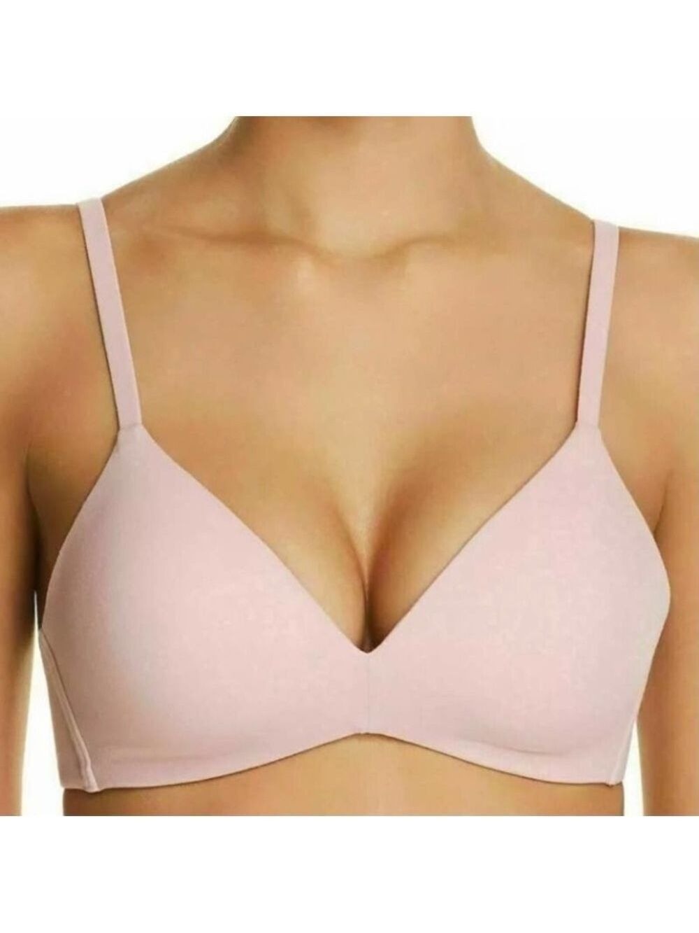 WACOAL How Perfect Wire Free T-Shirt Bra in Soft Pink